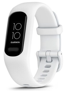 BNIB Garmin VivoSmart 5 White Smart Fitness Tracker with Black Display